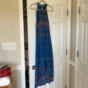 Bcbgmaxazria Lanna Tapestry High Low Dress Small